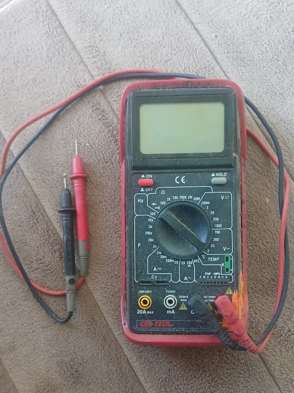 Cen tech multimeter